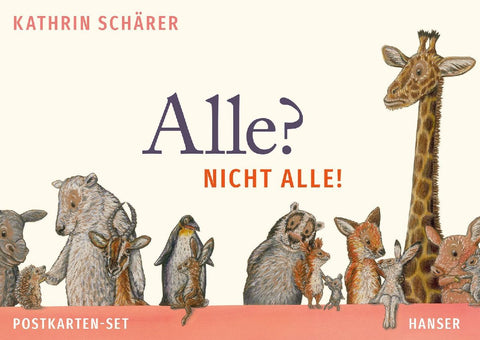 Alle? Nicht alle! Postkarten-Set