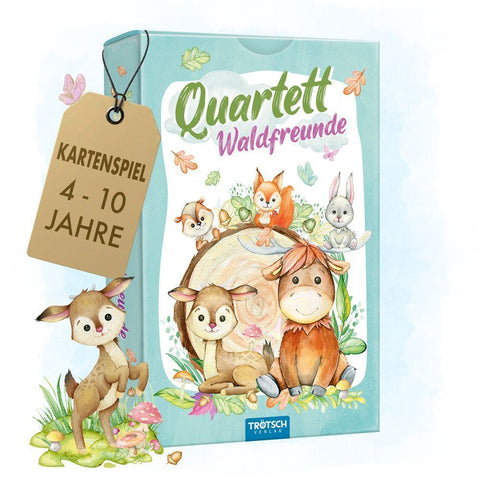 Trötsch Quartett Spiel Waldfreunde