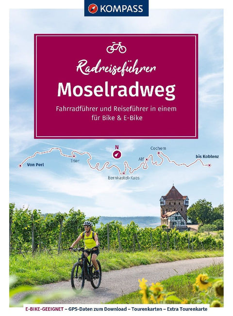 KOMPASS Radreiseführer Moselradweg