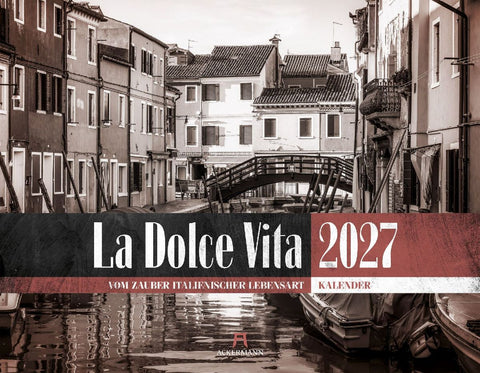 La Dolce Vita Kalender 2027 | Italienische Lebensart
