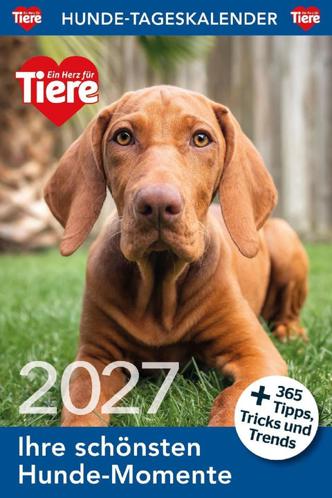 Hunde Tageskalender 2027
