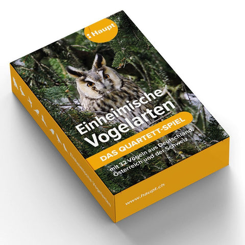 Einheimische Vogelarten - das Quartett-Spiel
