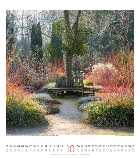 Paradiesische Gärten Kalender 2027