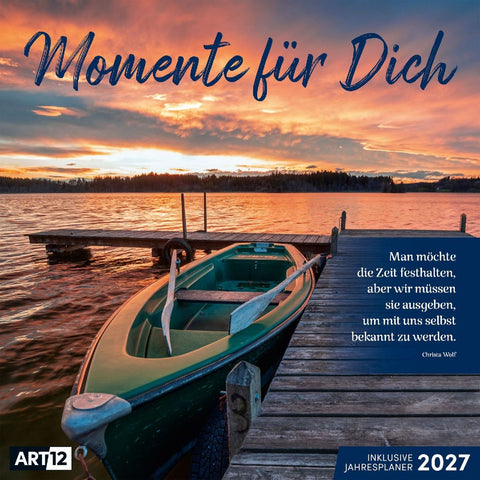 Momente für Dich Kalender 2027 - 30x30 - Art12