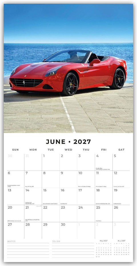 Ferrari 2027 - 16-Monatskalender