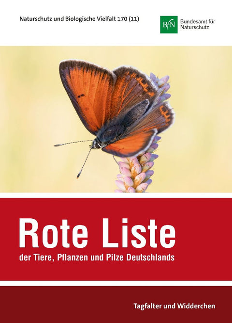 NaBiV Heft 170/11: Rote Liste und Gesamtartenliste der Tagfalter und Widderchen (Lepidoptera)