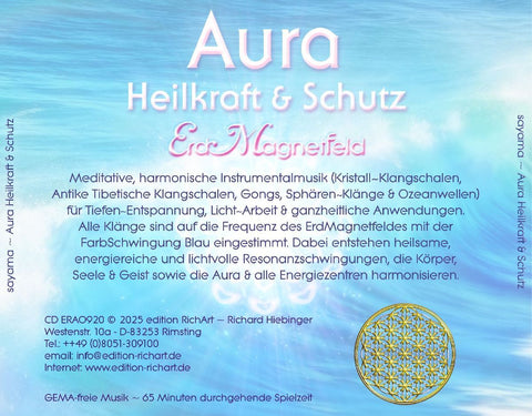 AURA - HEILKRAFT & SCHUTZ: Schwingungen des ErdMagnetfelds