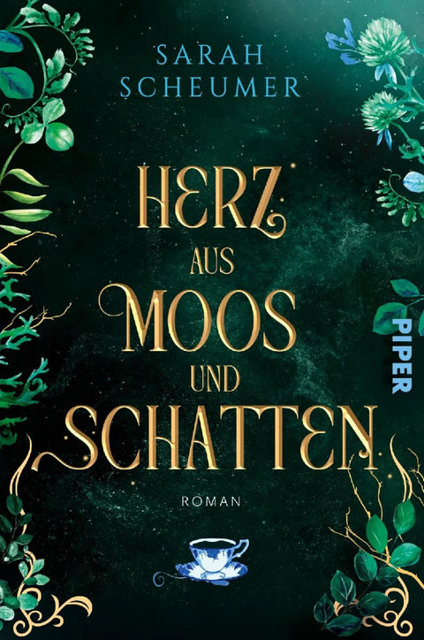 Herz aus Moos und Schatten