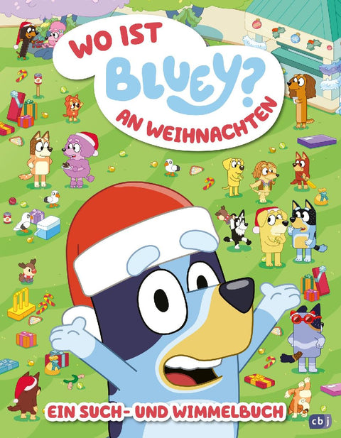 BLUEY - Wo ist BLUEY? an Weihnachten - Ein Such- und Wimmelbuch