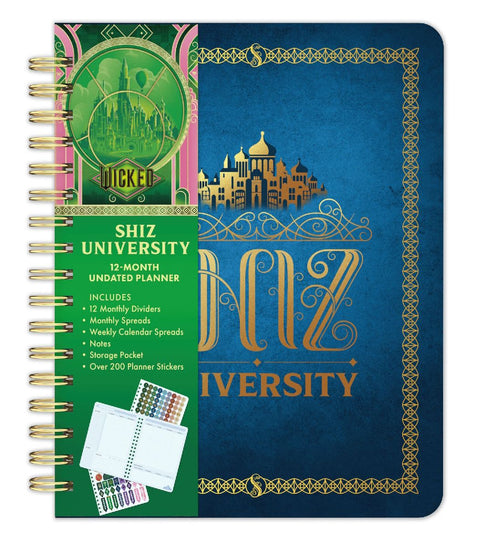 Gershwin: Shiz University 12-Month Undated Planner
