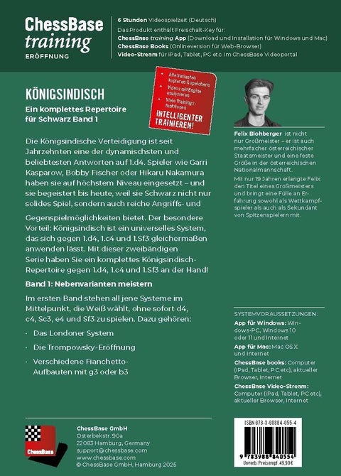 Königsindisch - Ein komplettes Repertoire für Schwarz Teil 1