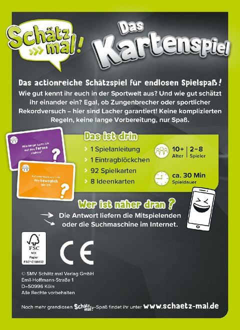 Schätz mal! Das Kartenspiel - Action Edition