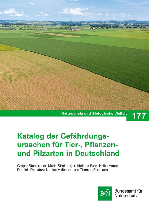 NaBiV Heft 177 Katalog der Gefährdungsursachen für Tier-, Pflanzen- und Pilzarten in Deutschland