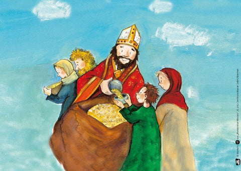 Wundervoller Nikolaus. Kamishibai Bildkartenset.