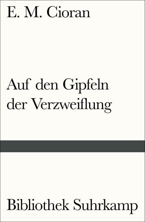 Auf den Gipfeln der Verzweiflung