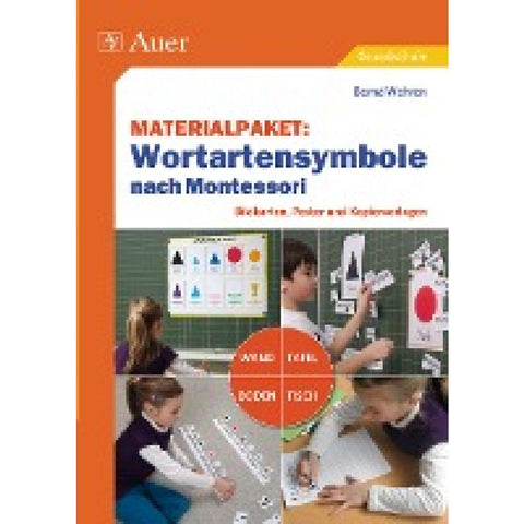 Materialpaket Wortartensymbole nach Montessori