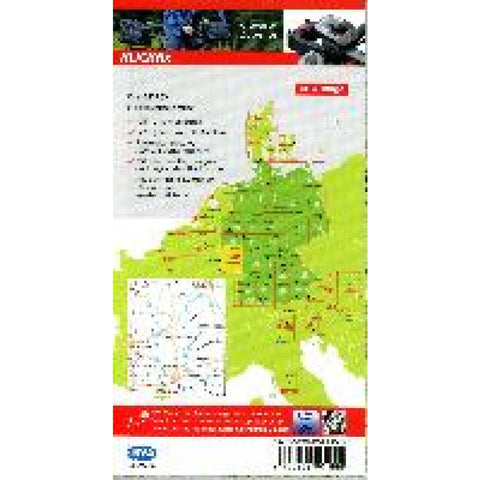 BVA ADFC Radtourenkarte Saarland /Mosel 1:150.000