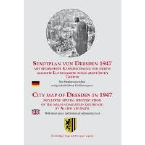 Stadtplan von Dresden 1947