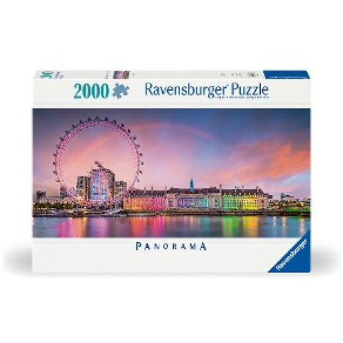 Erwachsenenpuzzle 2000 Teile Panorama - Kunterbuntes London