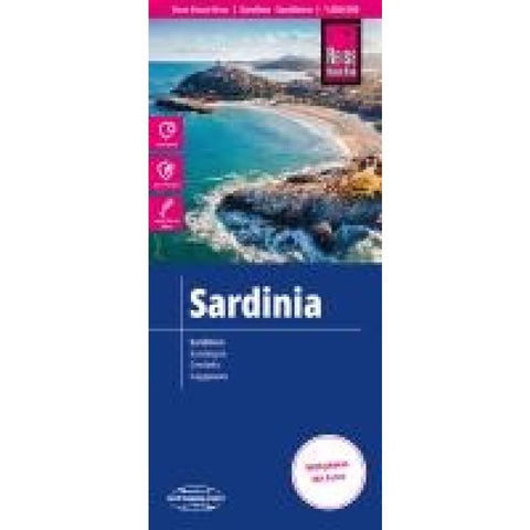 Reise Know-How Landkarte Sardinien / Sardinia (1:200.000)