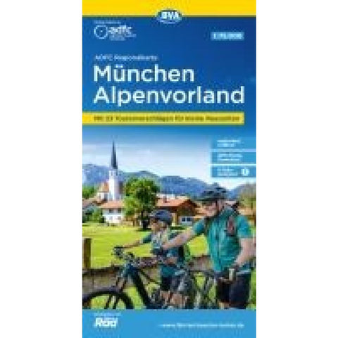 BVA ADFC Regionalkarte München Alpenvorland 1:75.000