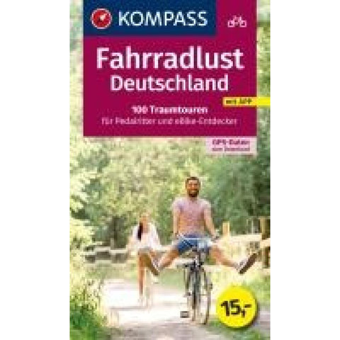 KOMPASS Fahrradlust Deutschland 100 Traumtouren