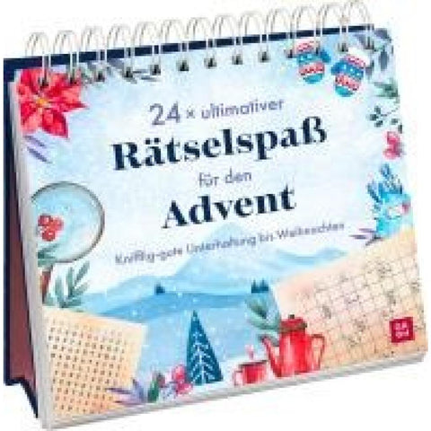 24 x ultimativer Rätselspaß für den Advent