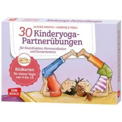 30 Kinderyoga-Partnerübungen für Koordination, Kommunikation und Konzentration