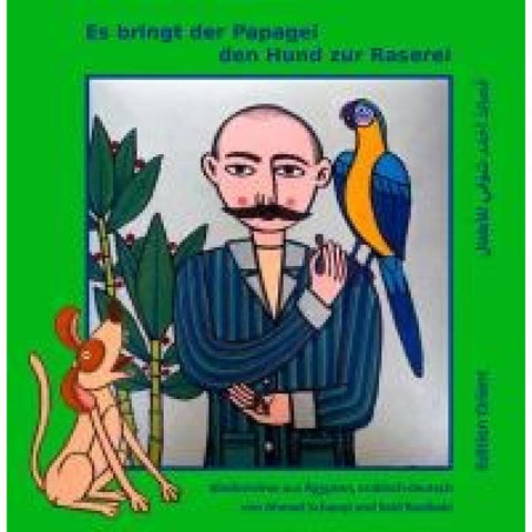 Es bringt der Papagei den Hund zur Raserei