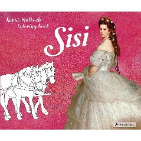 Kunst-Malbuch - Coloring Book Sisi