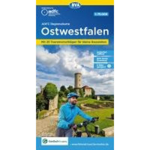 BVA ADFC Regionalkarte Ostwestfalen 1:75.000