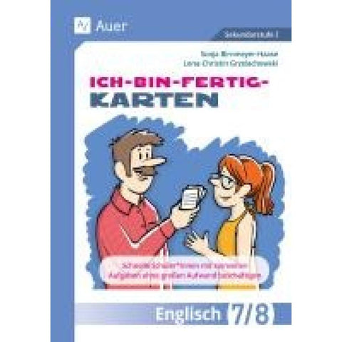 Ich-bin-fertig-Karten Englisch Klassen 7-8