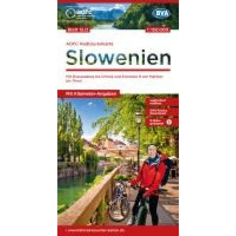BVA ADFC Radtourenkarte Slowenien 1:150.000