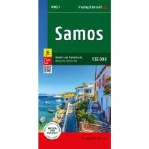 freytag & berndt Wanderkarte WKG 1 Samos 1:35.000