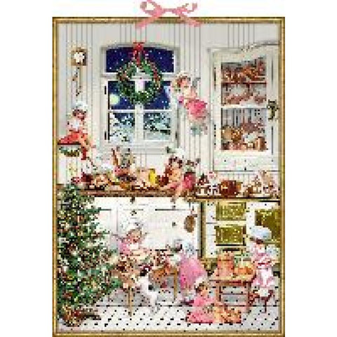 Zettel-Adventskalender - Nostalgische Weihnachtsbäckerei