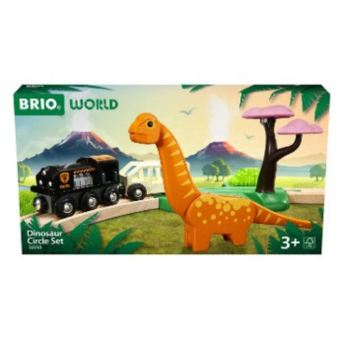 BRIO World - Dinosaurier Bahn Set