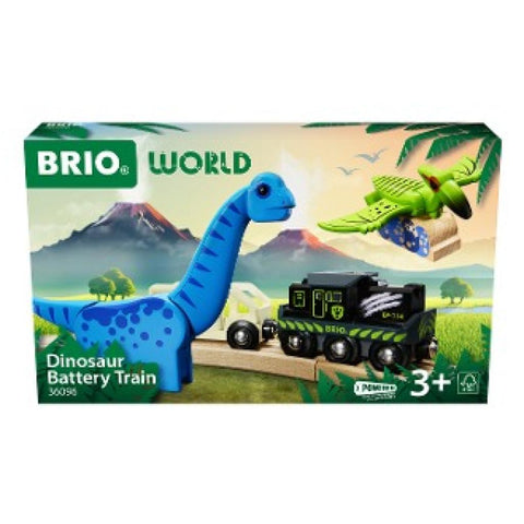 BRIO World - Dinosaurier Batteriezug