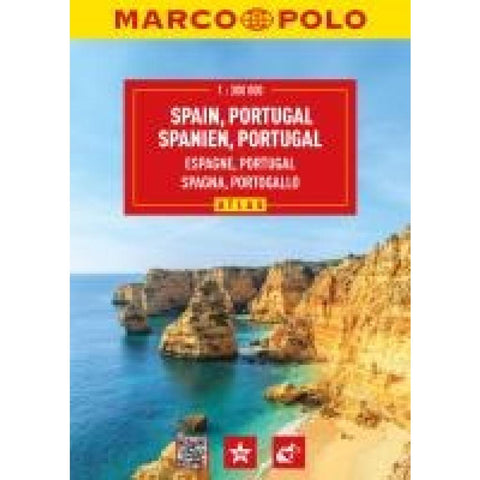 MARCO POLO Reiseatlas Spanien, Portugal 1:300.000