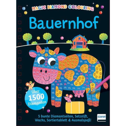 Magic Diamond Colouring - Bauernhof