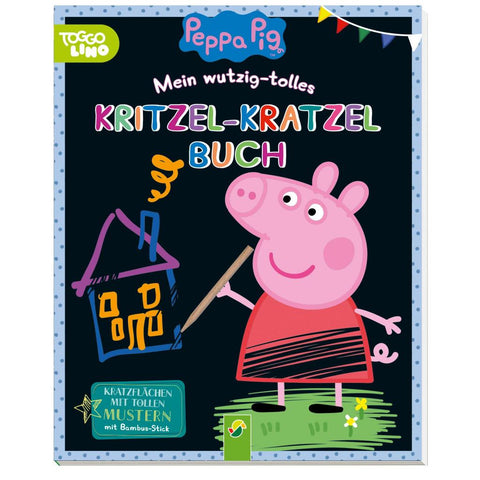 Peppa Pig Mein wutzig-tolles Kritzel-Kratzel-Buch