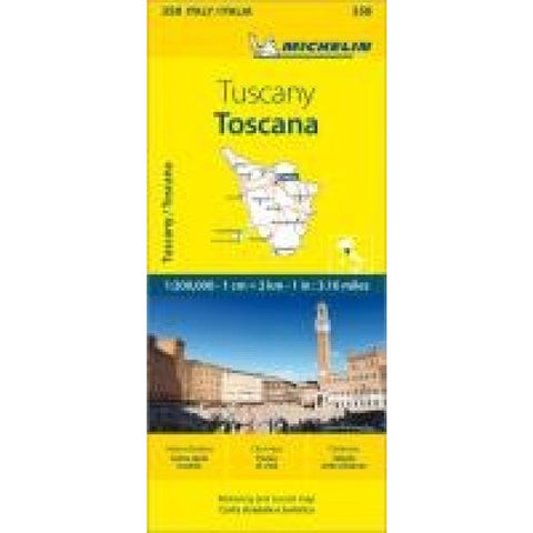 Michelin Map Italy: Toscana 358