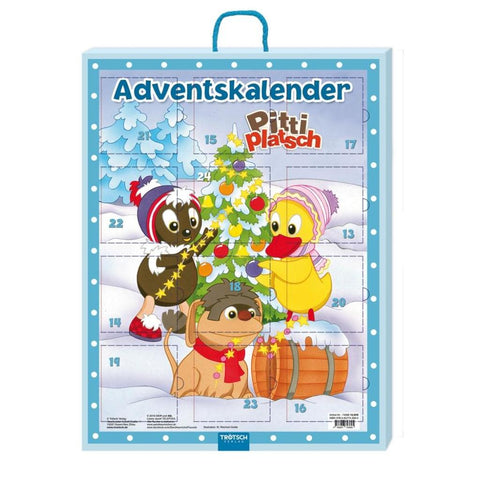 Trötsch Unser Sandmännchen Minibücher Adventskalender Pittiplatsch