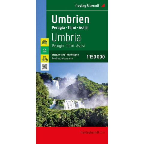 freytag & berndt Straßenkarte Umbrien 1:150.000
