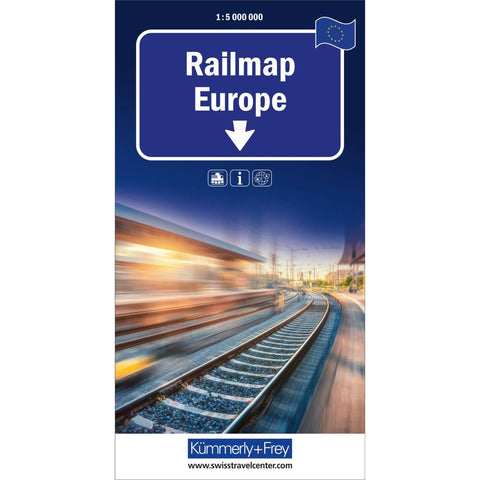 Kümmerly+Frey Europa, Railmap 1:5 Mio.