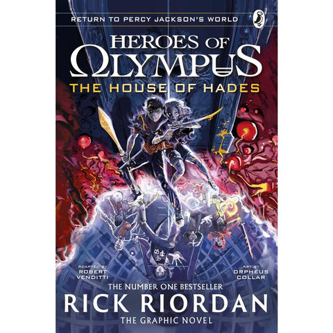 The House of Hades: The Graphic Novel (Heroes of Olympus Book 4)