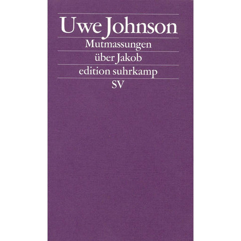 Mutmassungen über Jakob