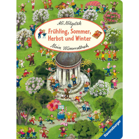 Mein Wimmelbuch: Frühling, Sommer, Herbst und Winter