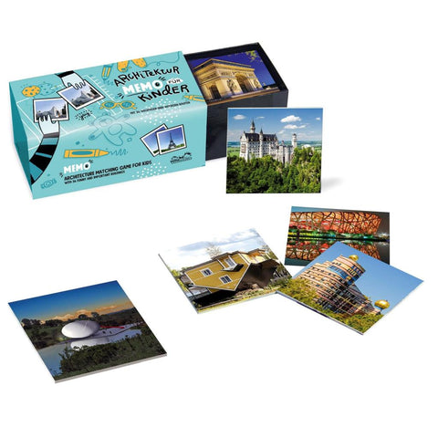 Architektur für Kinder. Memo I Architecture for kids. Matching game