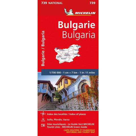 Michelin Bulgarien 1:700 000