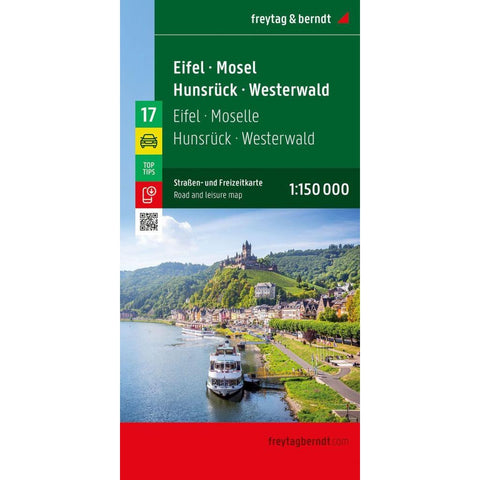 freytag & berndt Straßenkarte Eifel - Mosel - Hunsrück - Westerwald 1:150.000
